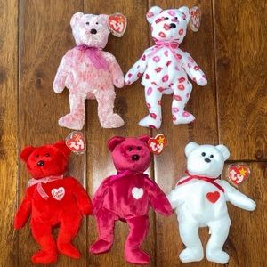 Valentines Day Ty Beanie Babies